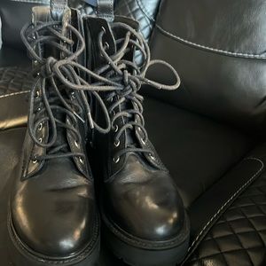 Steve Madden combat boots!